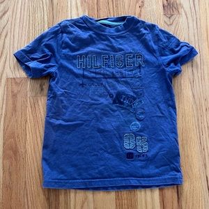 Tommy Hilfiger blue t-shirt. Size 6-7